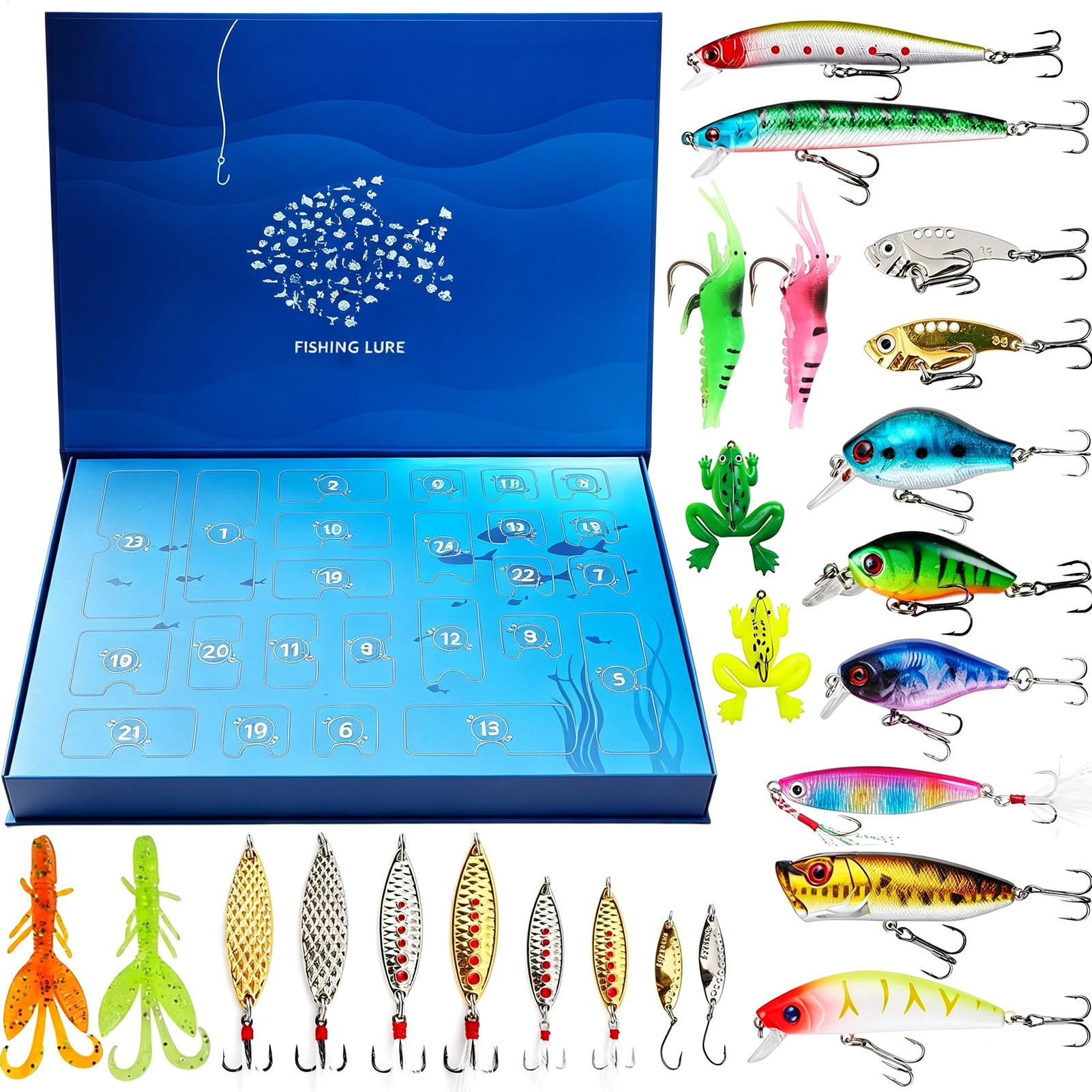 Fishing Lure Box - 24 giorni di preparazione per la