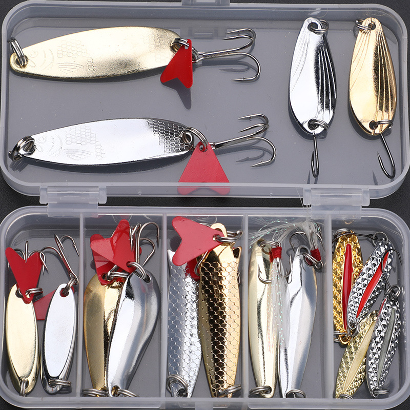 Fishing Lure Spinnerbait - Kit di esche da pesca 16