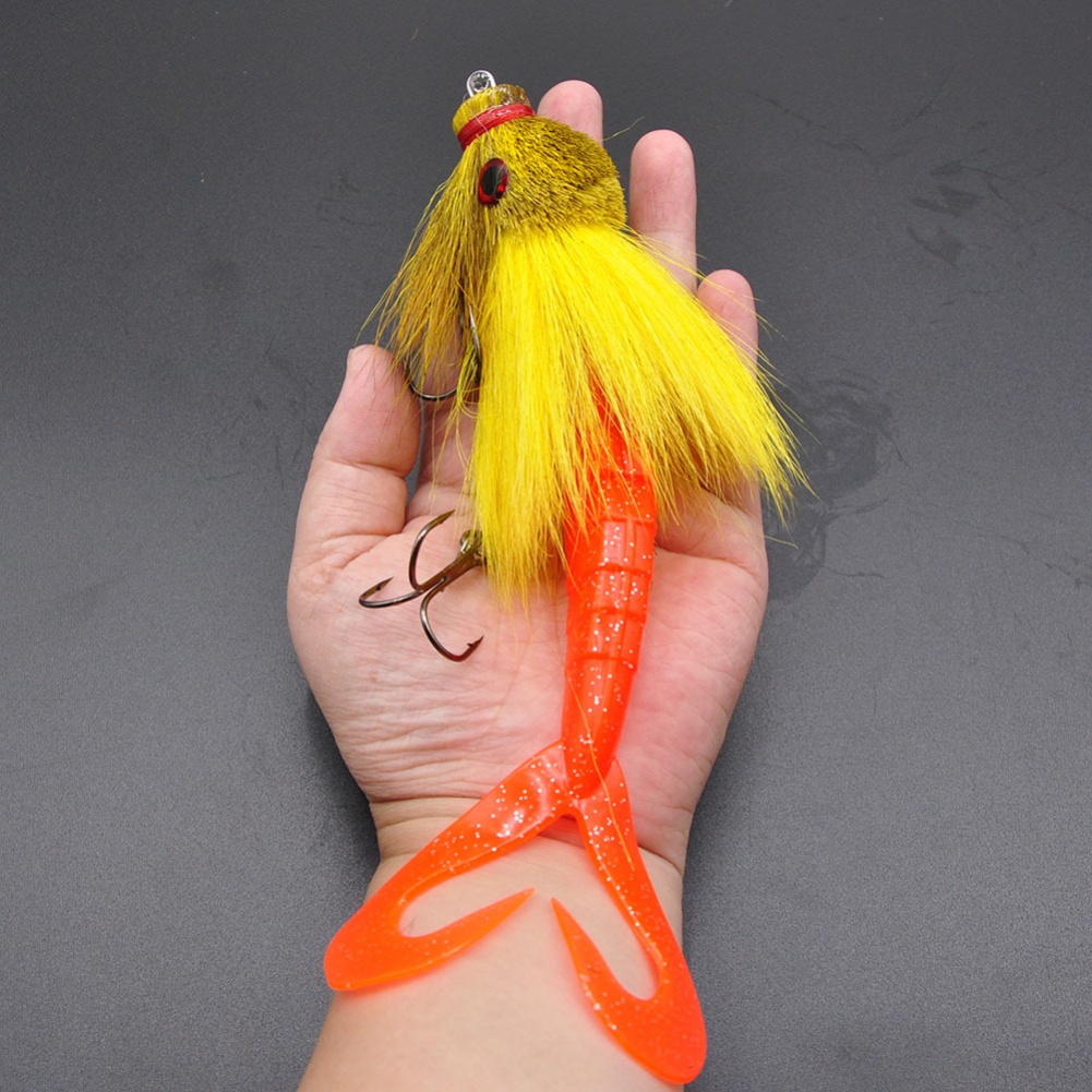 Fishing Lure Popper - Swimbait multi snodato da 22 cm