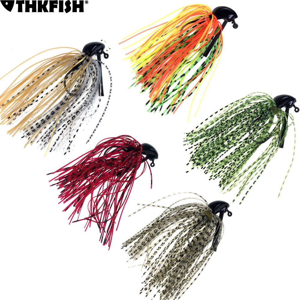 Fishing Lure Buzzbait - THKFISH 5 pz Jig Esche Da