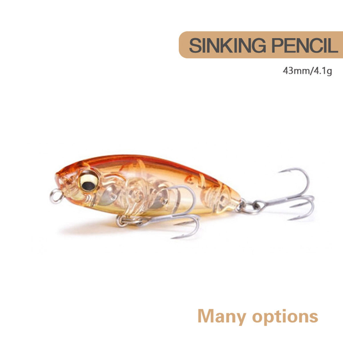 4.3 centimetri 4.1g Richiamo d - Fishing Lure Jerkbait recensione e prezzo