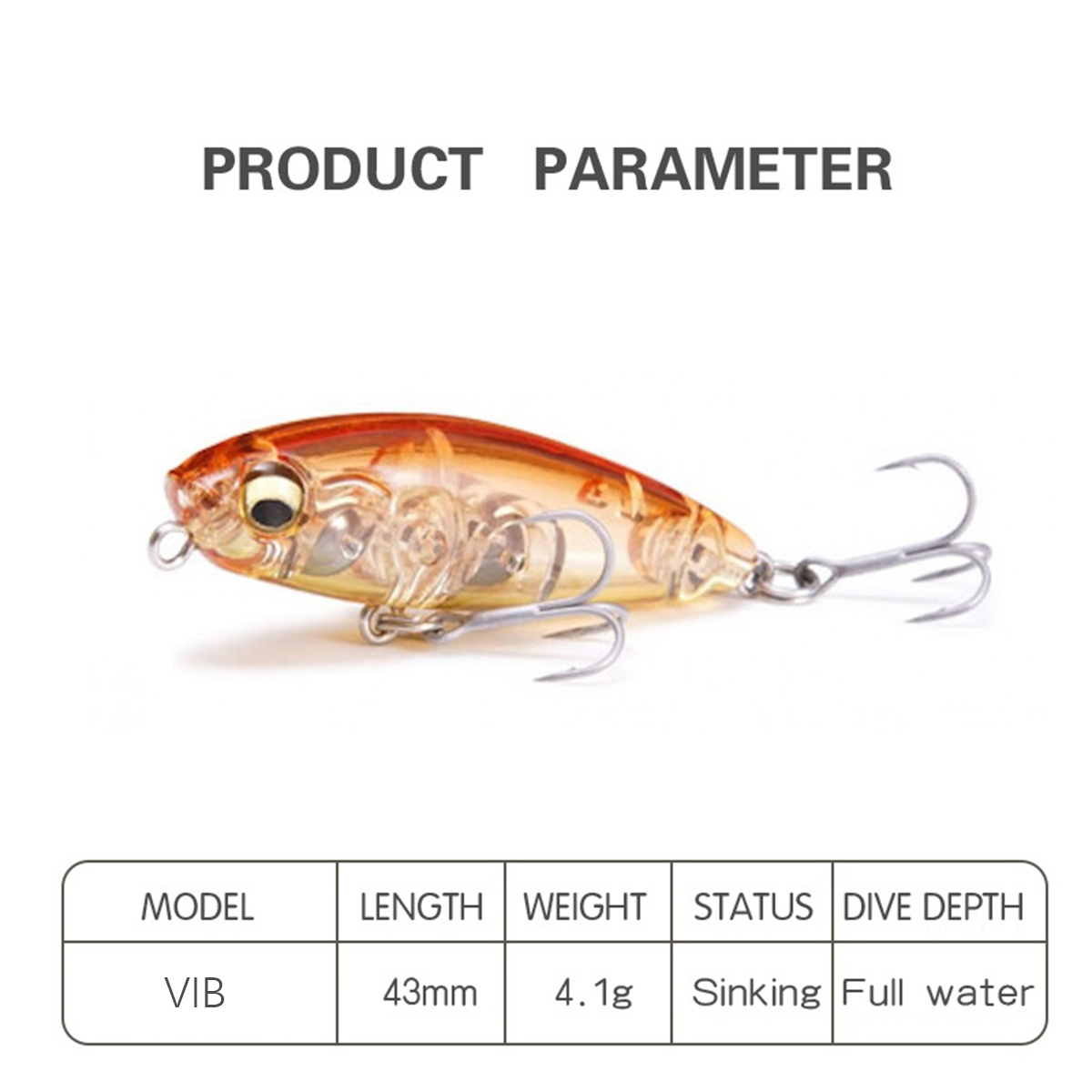 4.3 centimetri 4.1g Richiamo d - Fishing Lure Jerkbait recensione e prezzo