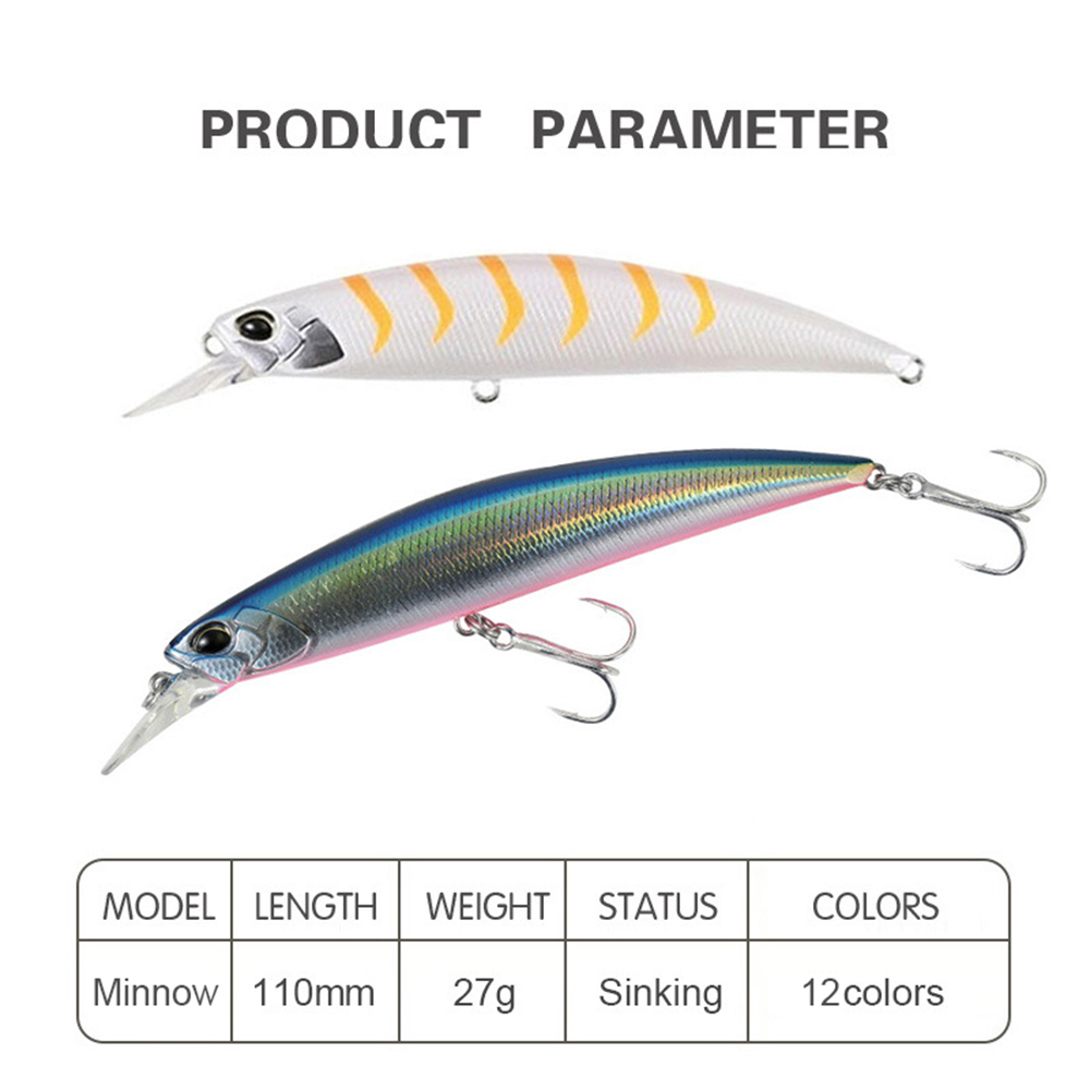 11cm 27g esca da pesca Minnow  - Fishing Lure Jerkbait recensione e prezzo