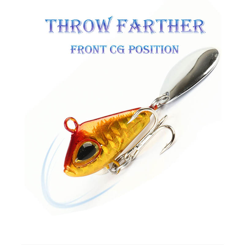 1 pz 6/11/18/22g VIB Crankbait - Fishing Lure Spinnerbait recensione e prezzo