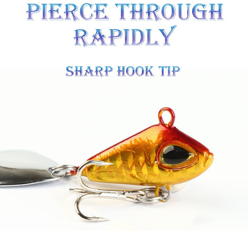 1 pz 6/11/18/22g VIB Crankbait - Fishing Lure Spinnerbait recensione e prezzo