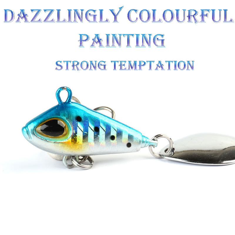 1 pz 6/11/18/22g VIB Crankbait - Fishing Lure Spinnerbait recensione e prezzo
