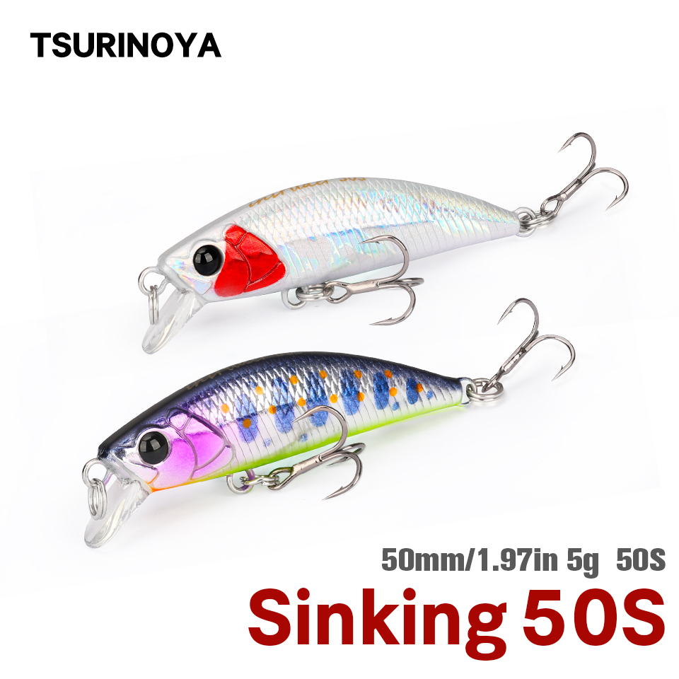 TSURINOYA 50S NUOVO COLORE 5 c - Fishing Lure Jerkbait recensione e prezzo