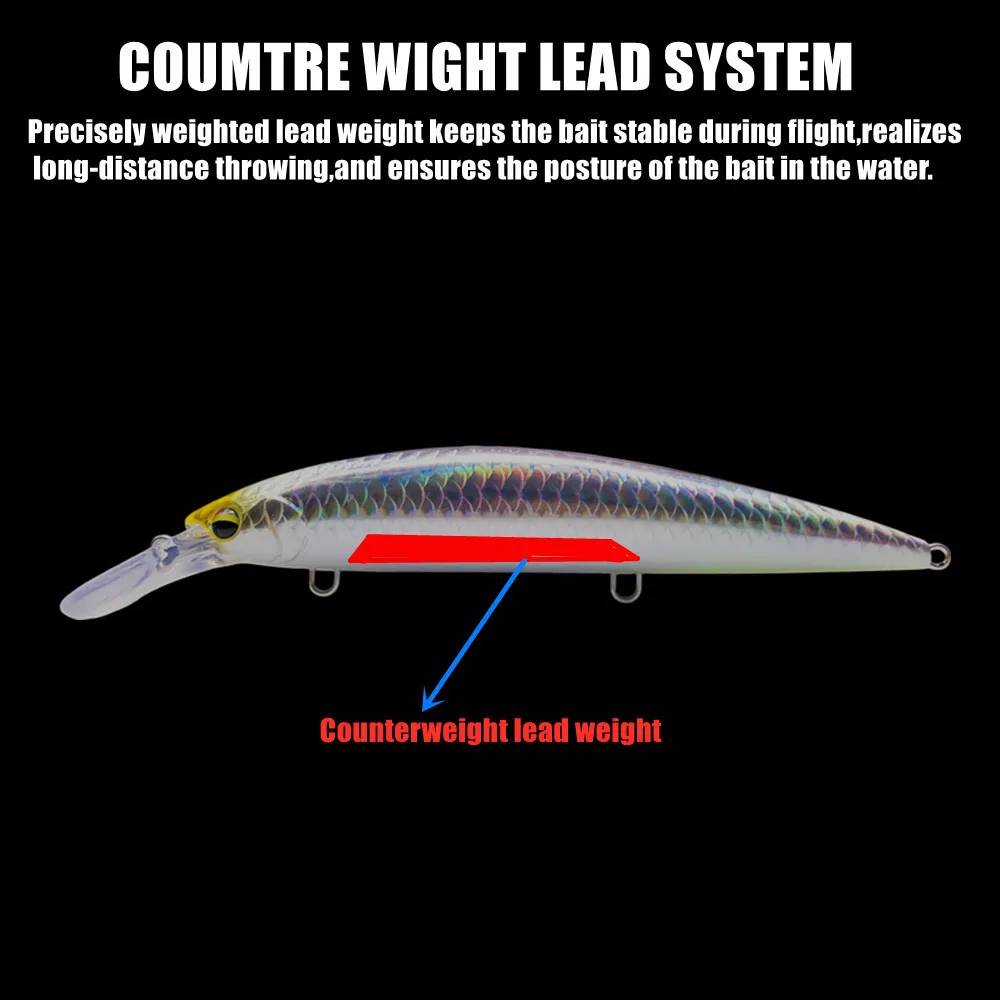 GREENSPIDER Pesante Minnow 110 - Fishing Lure Jerkbait recensione e prezzo