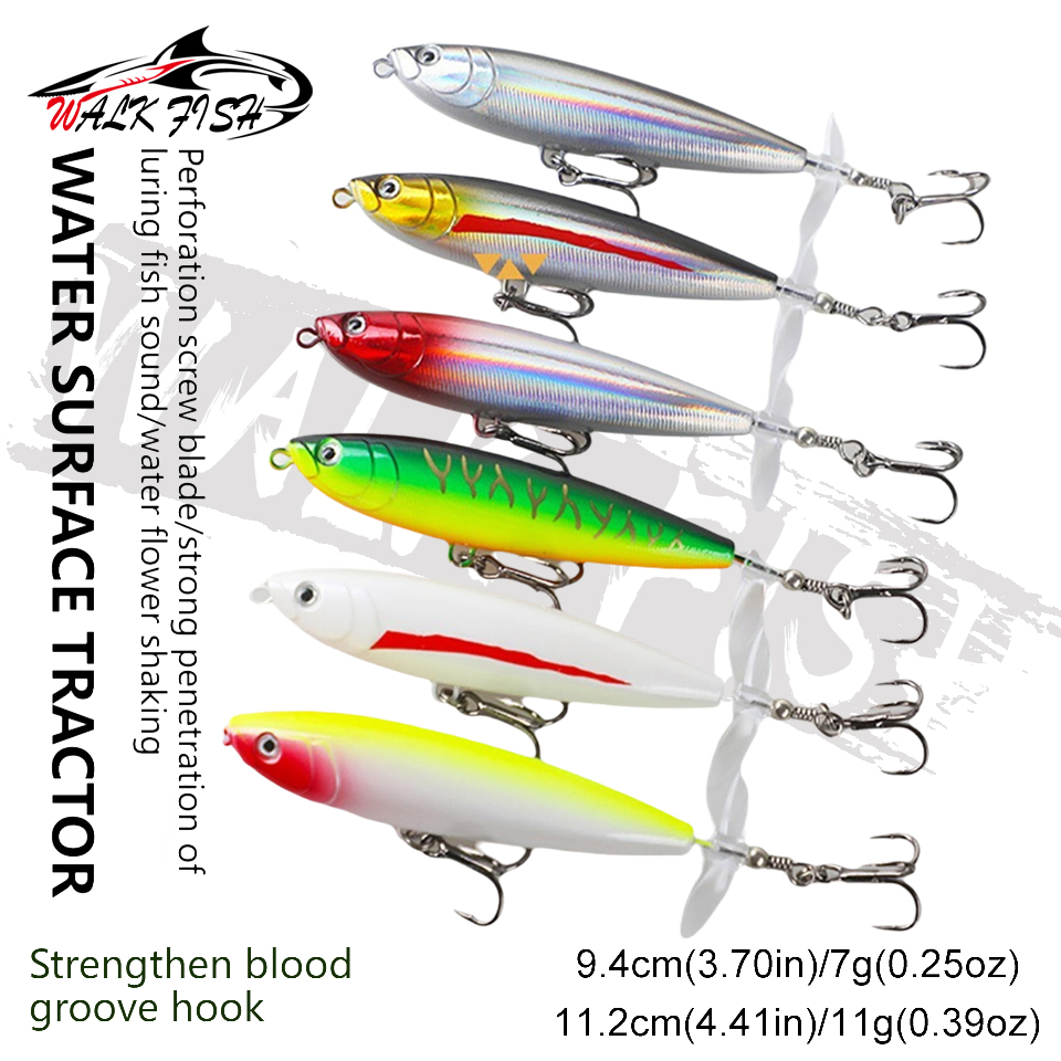 WALK FISH 7g/11g Esca a Matita - Fishing Lure Buzzbait recensione e prezzo