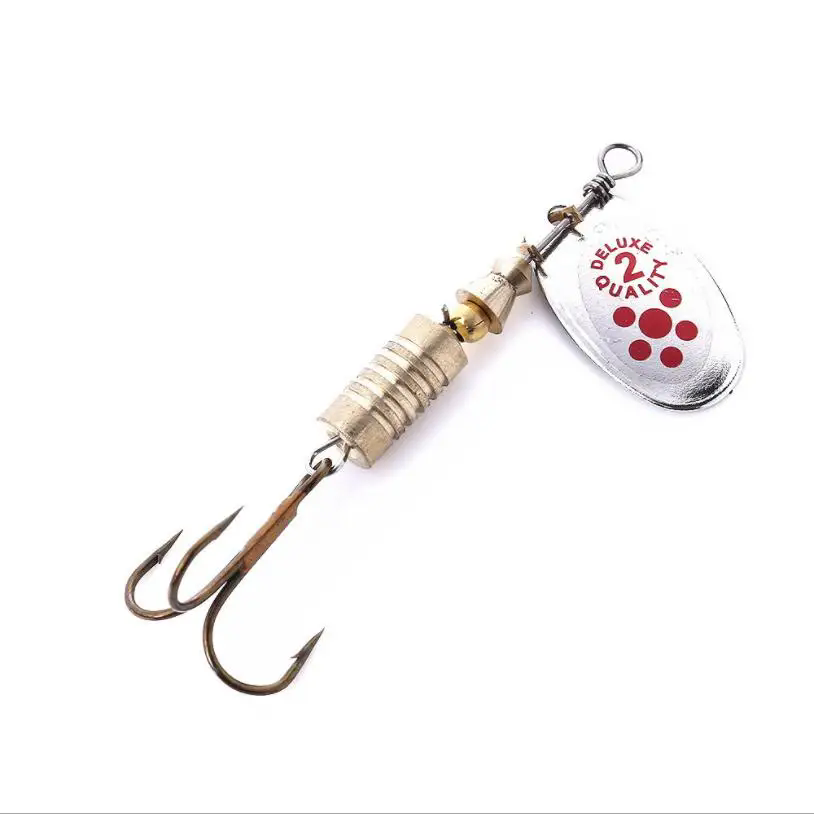 1PCS Placcatura in metallo Spi - Fishing Lure Spinner recensione e prezzo