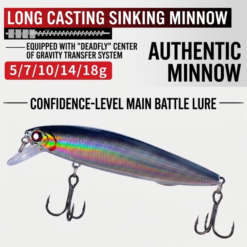 Esche artificiali affondanti t - Fishing Lure Jerkbait recensione e prezzo