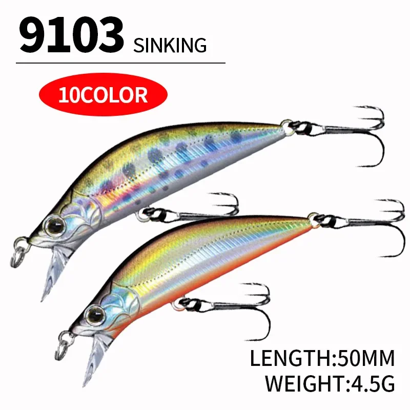 Esche da Pesca Micro Minnow 50 - Fishing Lure Jerkbait recensione e prezzo