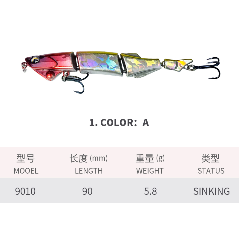 Swimbait professionale snodato - Fishing Lure Popper recensione e prezzo