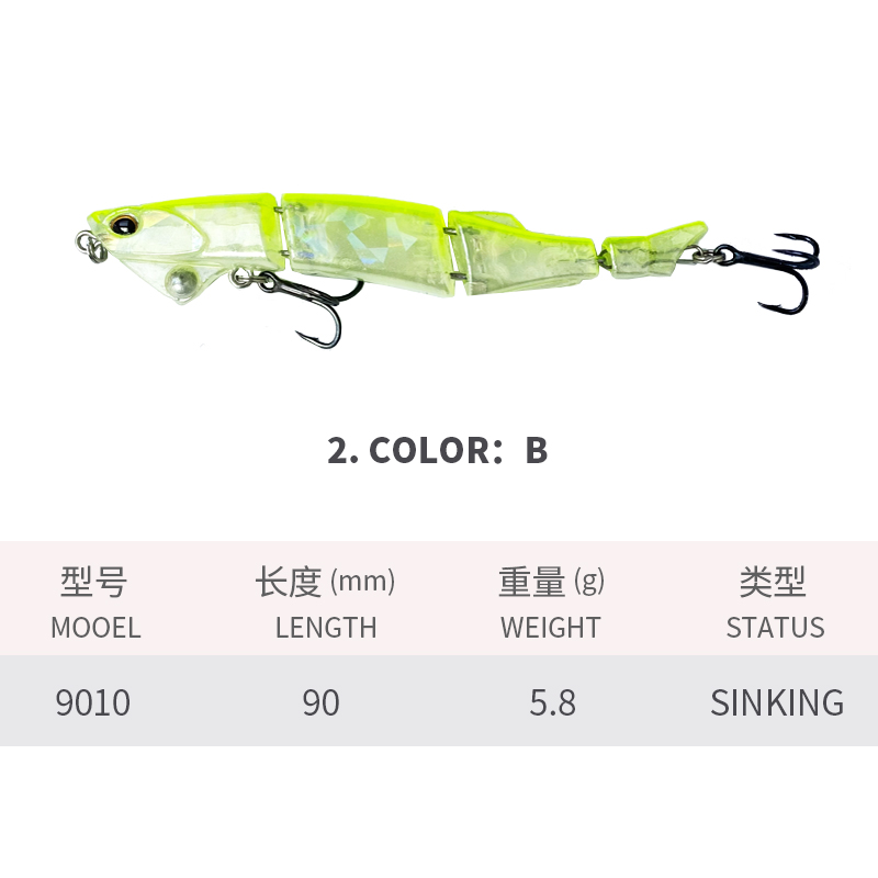 Swimbait professionale snodato - Fishing Lure Popper recensione e prezzo