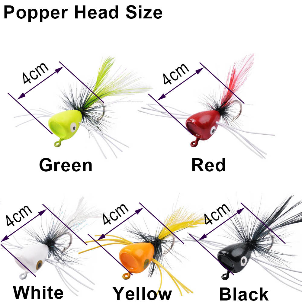 20 Pz Galleggiante Fly Jig esc - Fishing Lure Popper recensione e prezzo